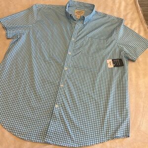 Men's Blue Checkered Shirt